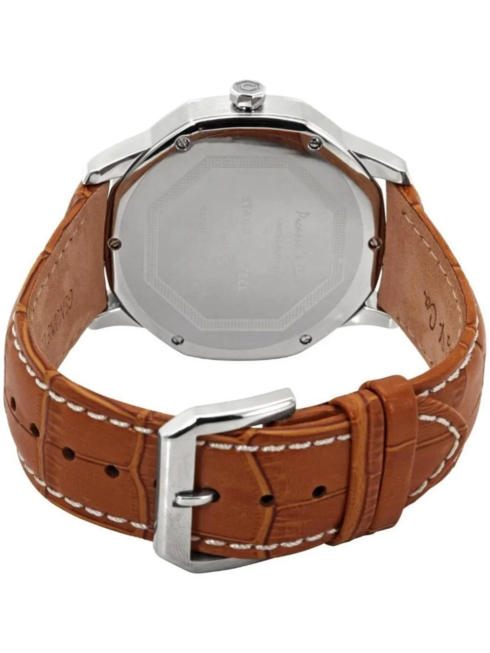 NWT Picasso And Co Chairman Quartz Blue Dial Men's Watch